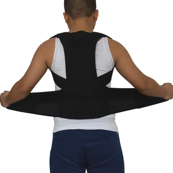 

Adjustable Posture Back Support Brace Corrector Belts Straps Straightening Back Corrector Postural Back Support