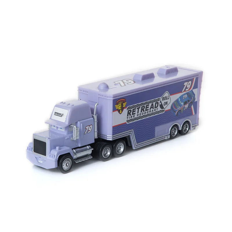 Disney Pixar Cars 2 3 Toys Chick Hicks Truck Lightning McQueen Jackson Storm Mack Uncle 1:55 Diecast Model Car Toy Kids Gift