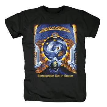 

Bloodhoof Gamma Ray speed metal Men's New Top Black T-shirt in summer Asian Size