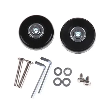 

50x18mm Luggage Suitcase Replacement Wheels OD 50 1.97 Inch ID 6 W 18 Axles 30 Repair Set Lowest Price Bag Accessories