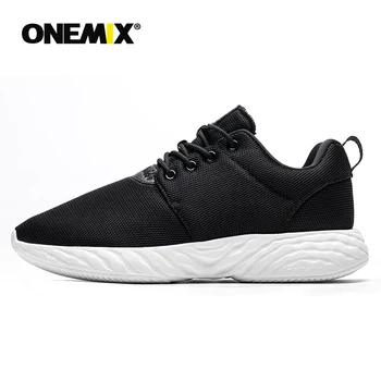

ONEMIX Suede Retro running shoes outdoor mens sports sneakers comfortable male jogging shoes zapatos de los hombres Boy Shoes