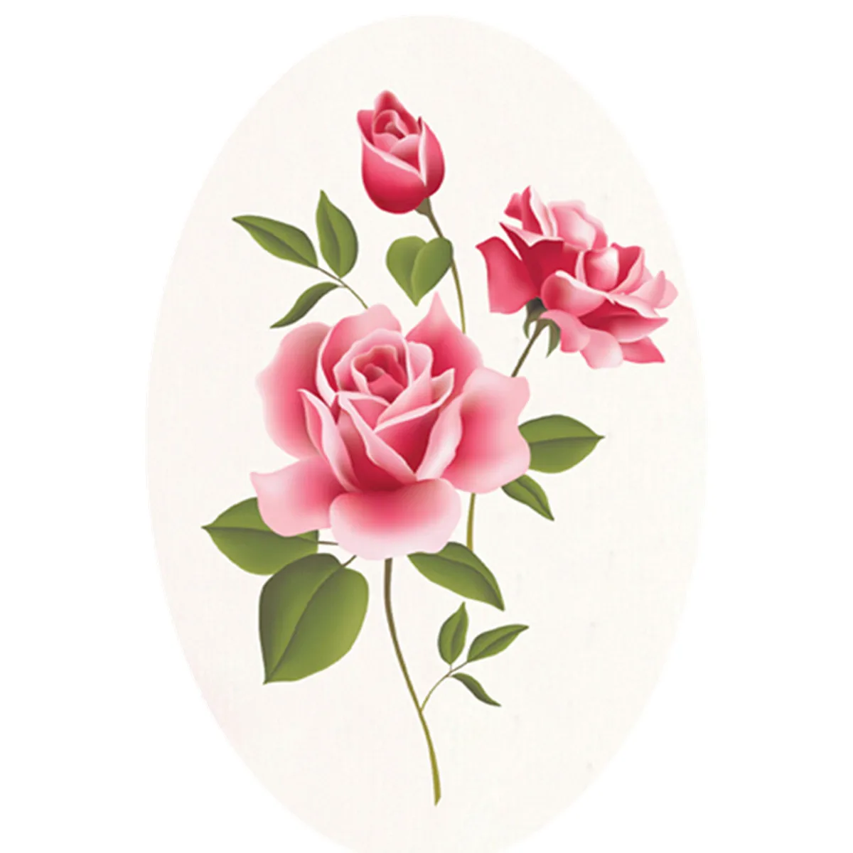 Rose Flower Removable PVC Wall Sticker Home Decor Room Decal Large Sizein Wall Stickers from