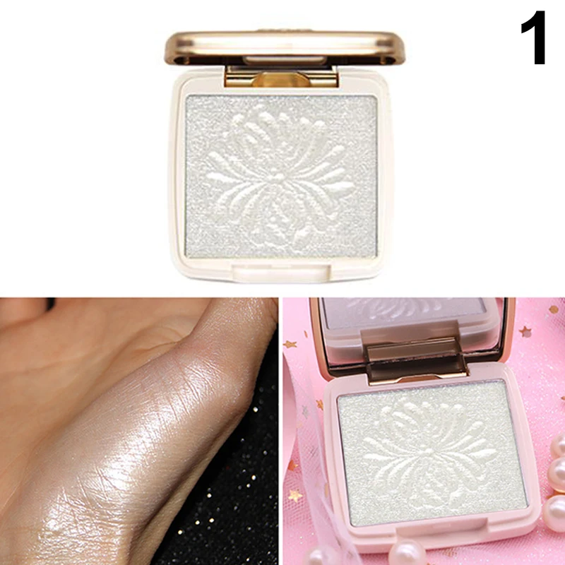 Highlighter палитра пудры мерцающий стойкий контурирующая пудра для макияжа лица H7JP