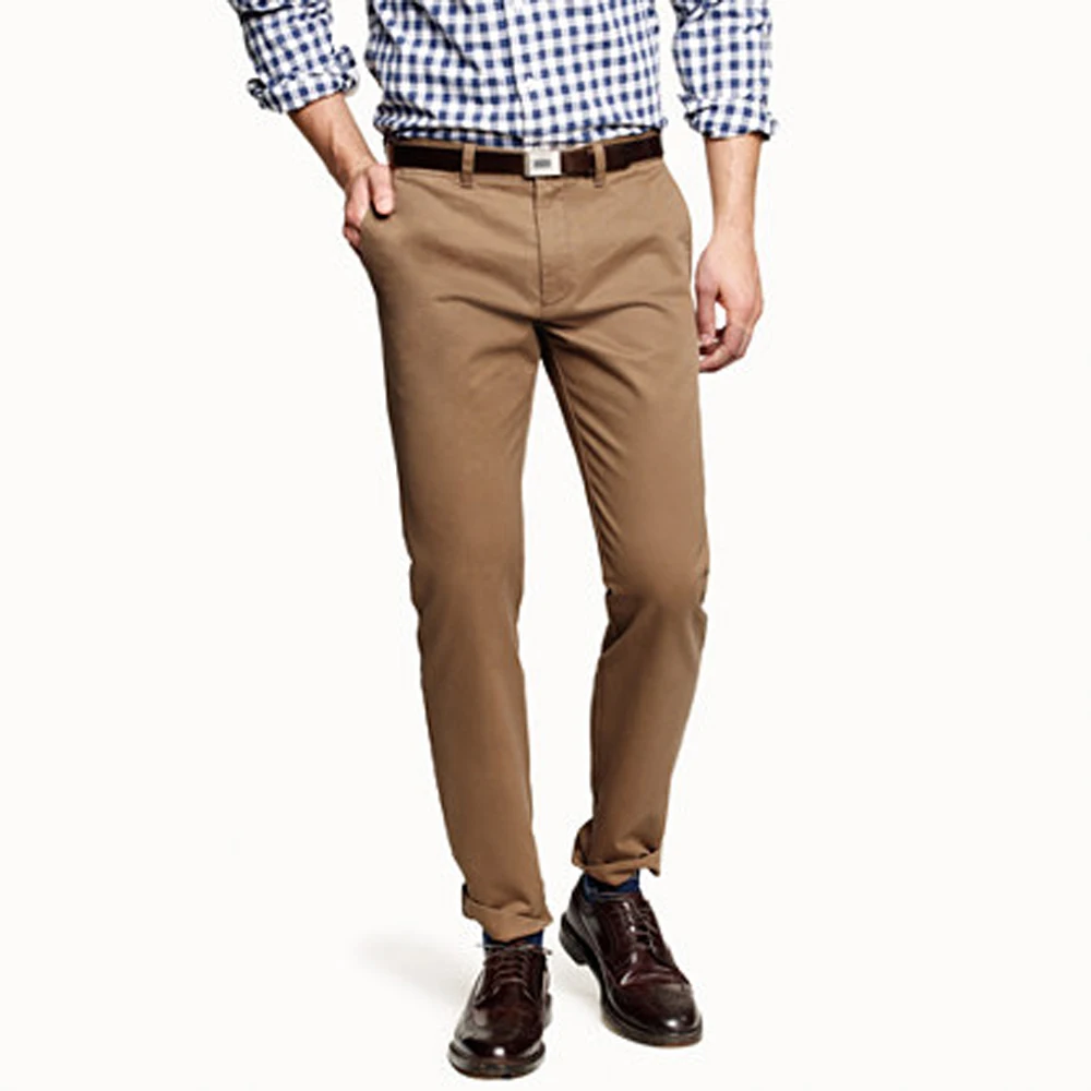 Pantalones Chinos personalizados para Hombre, Pantalones
