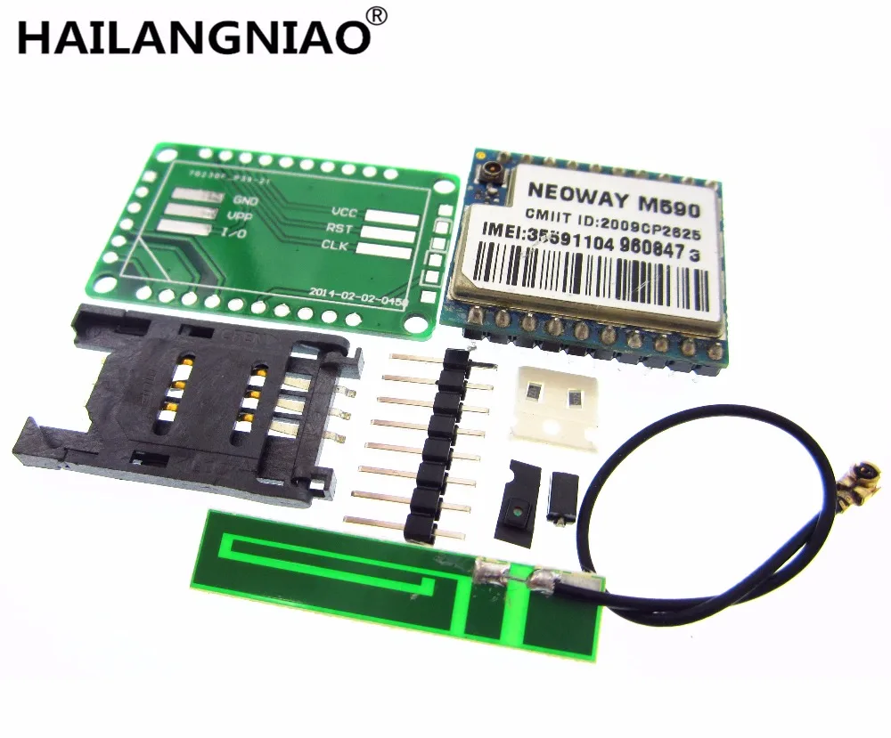 

1kit DIY KIT GSM GPRS M590 gsm module Short Message Service SMS module for project remote sensing alarm