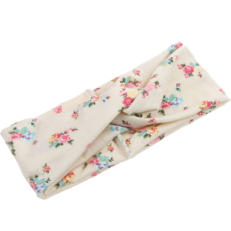 Fashion Ladies Twist Knot Pattern Headband Elastic Head Wrap Turban Hair Band Flower Accessories Hair Band Free Shipping F#K28 (13)