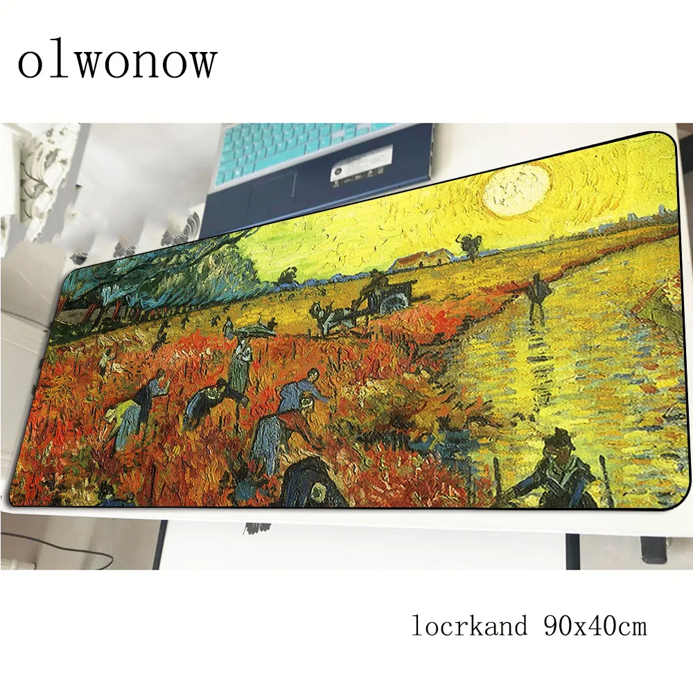 Коврик для мыши van gogh cool new 900x400x2 мм коврик лучший игровой геймер очаровательные