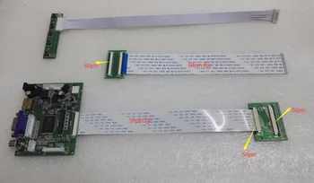 

Universal HDMI VGA 2AV 60PIN TTL LVDS Controller Board Module Monitor Kit for Raspberry PI LCD HSD080IDW1 Panel freeship