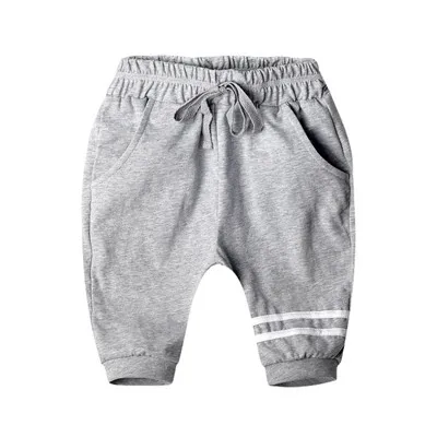 Г. Летние шорты для маленьких мальчиков, брюки для мальчиков, детские шорты детские хлопковые спортивные пляжные шорты для мальчиков детские шорты для мальчиков - Цвет: gray K005