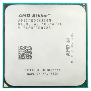 

AMD Athlon X2 5200+ CPU Processor (2.3Ghz/1M/65W)Socket AM2+ AM3 CPU