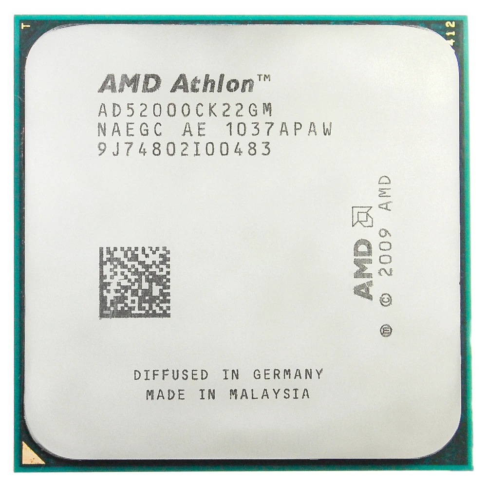 AMD أثلون 64X2 5200 + معالج وحدة المعالجة المركزية (2.6 Ghz/2 M/89 W) المقبس am2