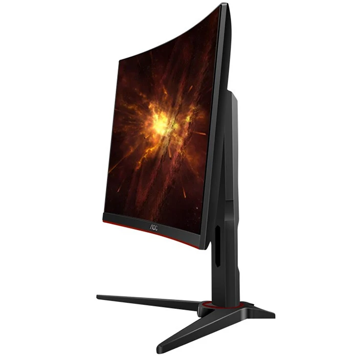  AOC CQ27G1 Monitor Curved Liquid Crystal Display 27'' 2560 x1440P 3000:1 Refresh Rate 1MS Responds 
