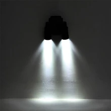 Светодиодный светильник на солнечной батарее PIR датчик движения с двойной головкой прожектор регулируемый светильник настенный водонепроницаемый для двора садовая дорога открытый