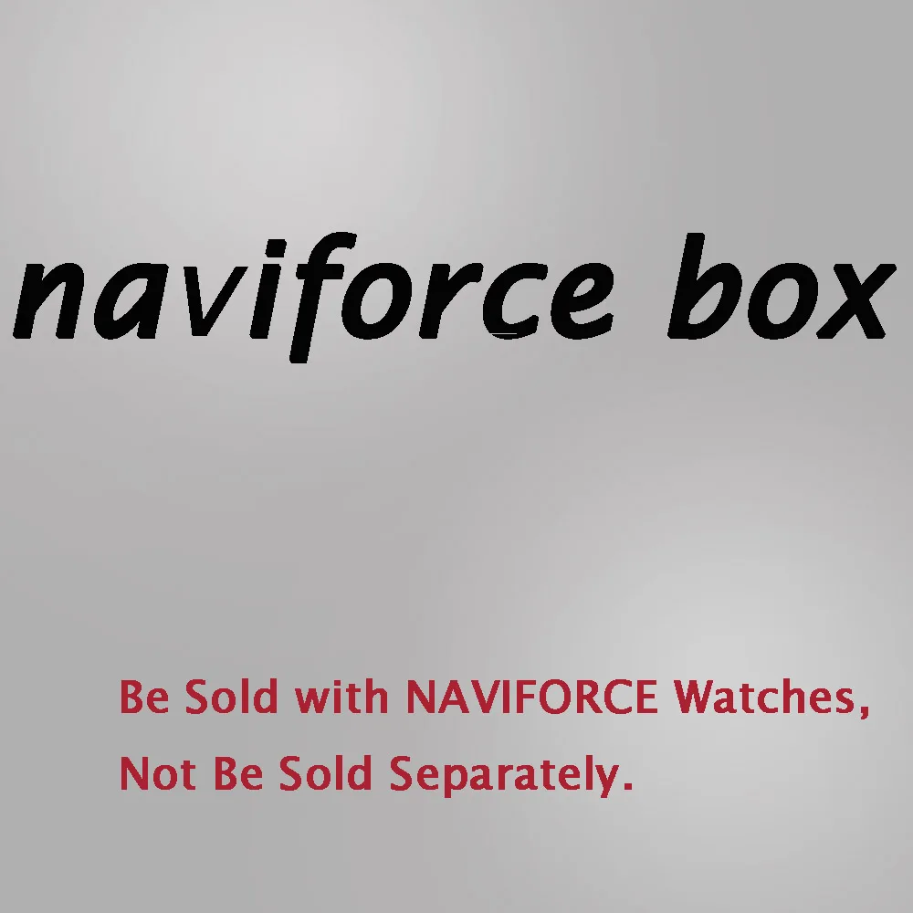 Бумажная Подарочная оригинальная коробка NAVIFORCE для часов | Наручные часы