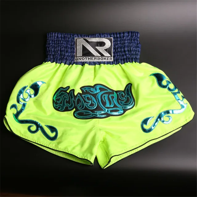 Kickboxing Thaiboxing Shorts Muay Thai Shorts Maschile MMA Mixed Martial Arts Training Sanda Combattimento di Arti Marziali Suit Boxe Sport Pantaloni Verdi Color : Green, Size : M Kickboxing Thaiboxing Shorts Muay Thai Shorts Maschile MMA Mixed Martial Arts Training Sanda Combattimento di Arti Marziali Suit Boxe Sport Pantaloni Verdi Color : Green, Size : M