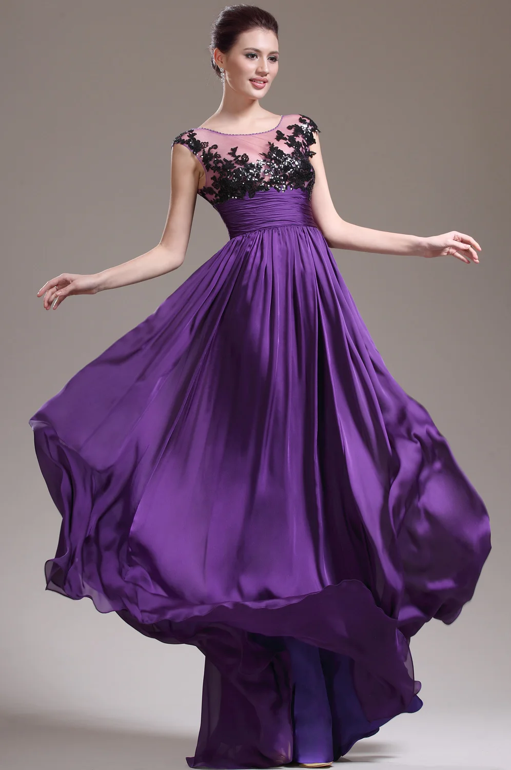 Design Purple Dress