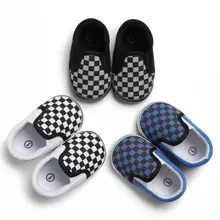 Pudcoco для новорожденных, для маленьких мальчиков и девочек детская кроватка детская коляска обувь для ползунков Тапочки с мягком подошвой кроссовки для детей 0-18 черного цвета, на высоком каблуке 11 см
