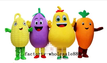 

New Advertising Fruits Vegetable Mascot Costume Suits Cosplay Party Game Dress Outfits Clothing Advertising Carnival Christmas