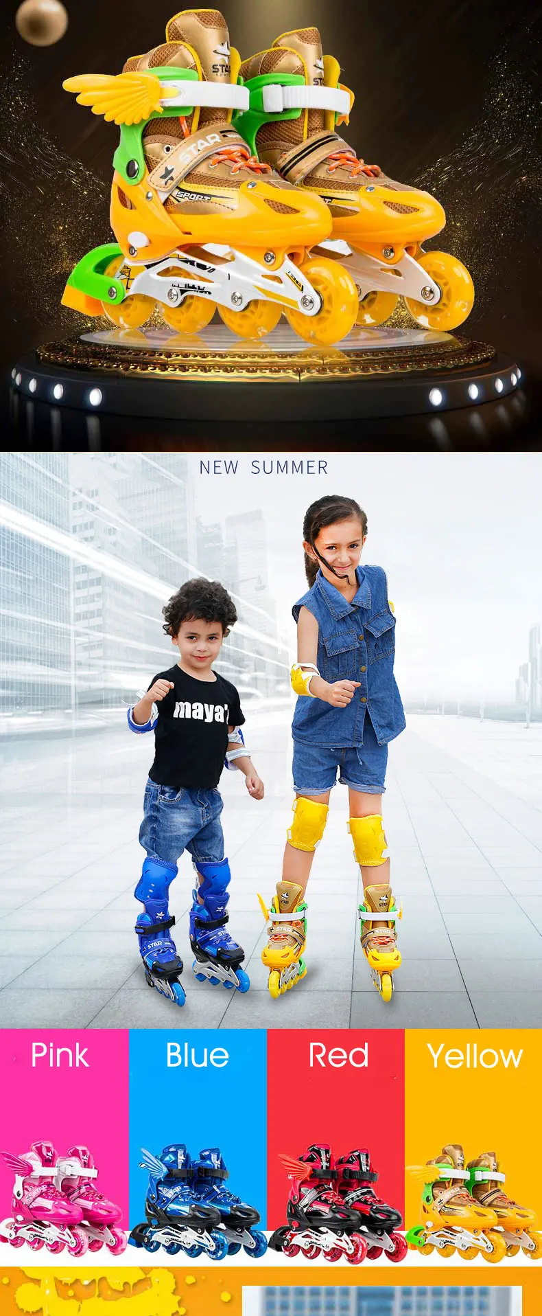 Top 5 Best Skates Shoes for Children Under 50$ On Aliexpress 2021 10 HTB1TW9FbBGw3KVjSZFwq6zQ2FXaq