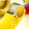 Fruit Cutter Stainless Steel Yellow Banana Slicer Green Cut Sausage Slicer Salad Ham Kitchen Accessories Gadget Vegetable Slicer ► Photo 3/6