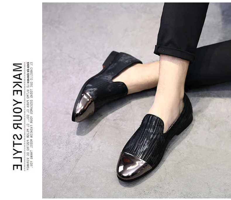 Men's Casual Shoe Mens Shoes Basic Loafers Black Men Casual Shoes Lightweight Breathable Flats Men Boat Shoes' Big Size 46 47 48 (8)