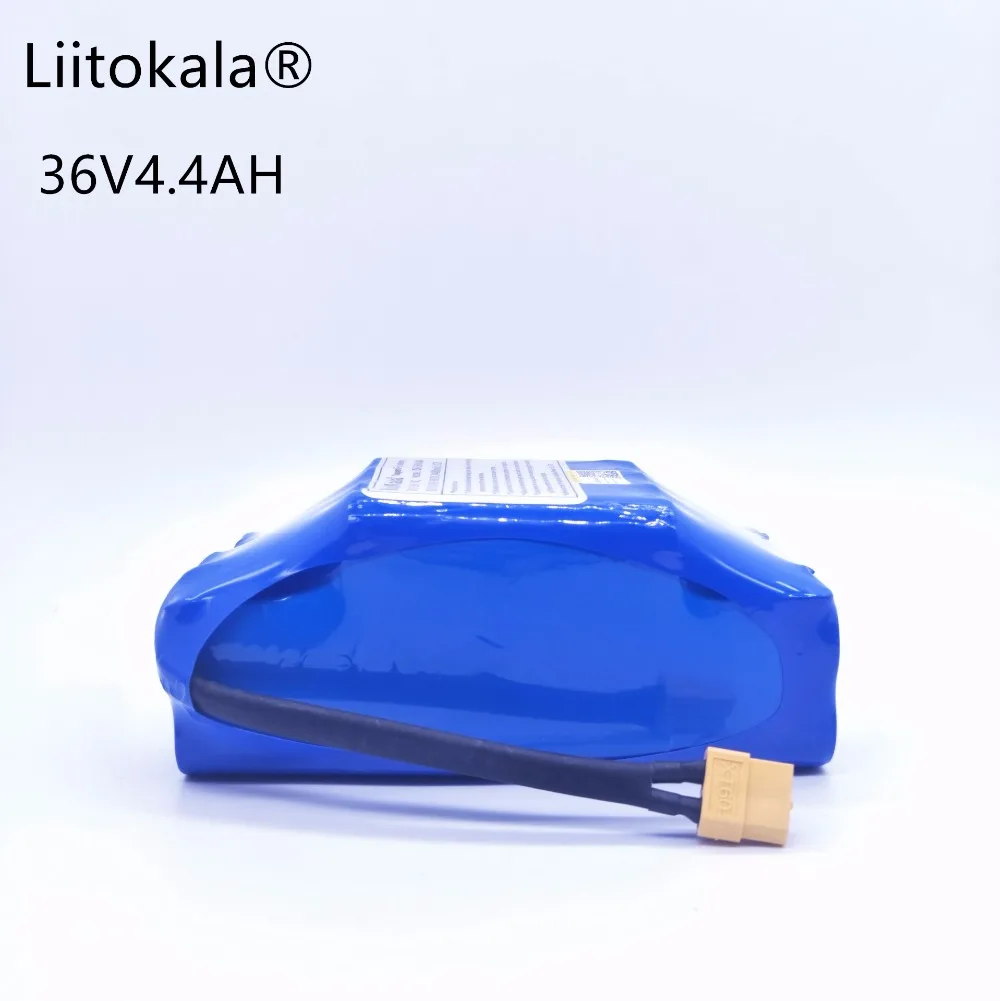 HK умное устройство для зарядки никель-металлогидридных аккумуляторов от компании Liitokala: 36 V 4,4 Ah alta dreno 2 rodas auto balanceamento DE скутер eletrico bateria DE, с зарядным устройством