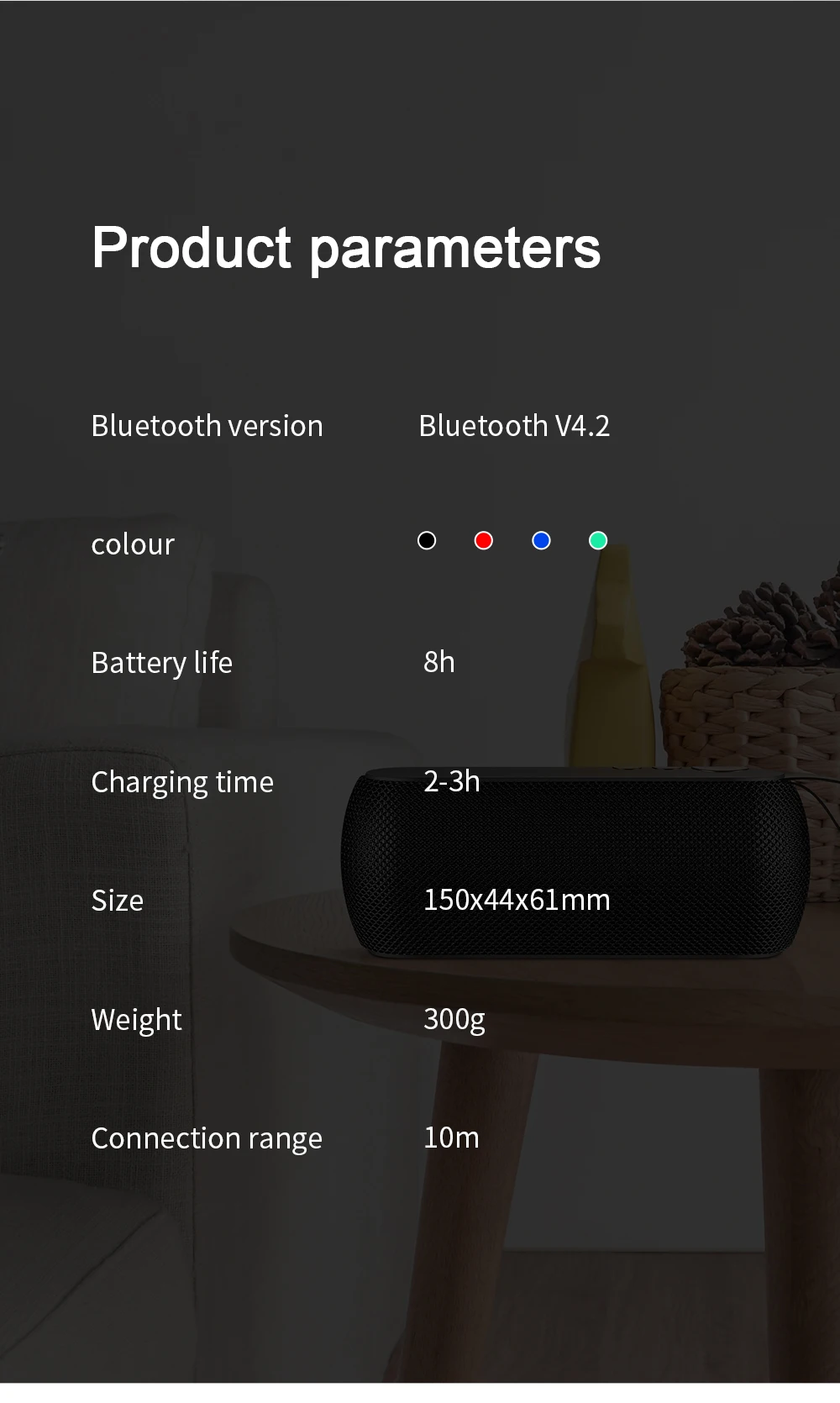 SANLEPUS портативный Bluetooth беспроводной динамик стерео звук с микрофоном TF карта FM радио AUX MP3 Воспроизведение музыки открытый динамик Саундбар