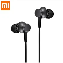 Original Xiaomi headset Mi Kolben 3 In-Ohr Frische 3,5mm Draht Control Kopfhörer 1,4 m Musik Stereo Mic für Huawei Xiaomi Smartphone