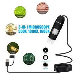 Цифровой микроскоп Ручной эндоскоп водонепроницаемый инструмент для чистки ушей 8LED 0,3 mp прочный эндоскоп практичные фотографии