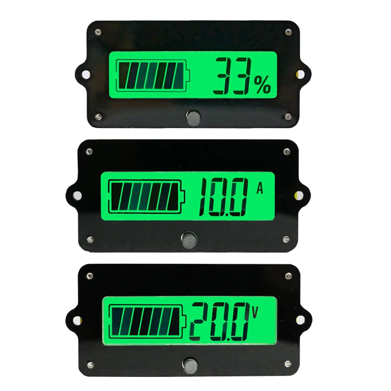 

TY02 Coulomb Meter 80V 50A 100A LCD Lithium Battery Lifepo4 lead acid iron Monitor Detector Remaining Capacity Indicator Tester