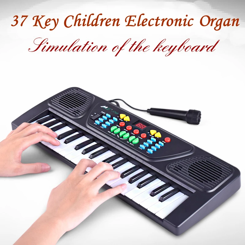 

Mini 37 key Keyboard Toy with Microphone Musical Instrument For Learning & Education Children Beginners Outdoor Toys & Hobbies