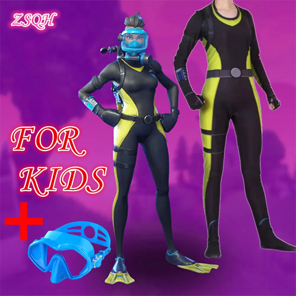ZSQH Сезон 8 риф Ranger комбинезон игра Battle Royale Косплей Костюм для детей Детский