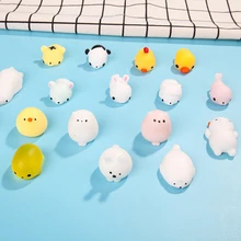 5pcs/set Antistress Animals Ball Funny Vent Balls Stress Reliever Anti Stress Toys Ball Relief Relax Vent Balls 5 Types Random