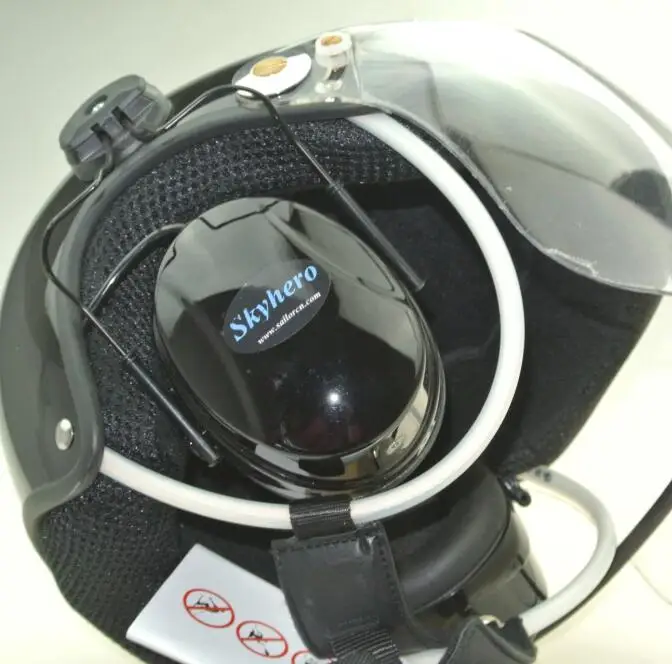 Парамоторный шлем с питанием от шума, парапланерные шлемы PPG шлемы, Прямая с фабрики