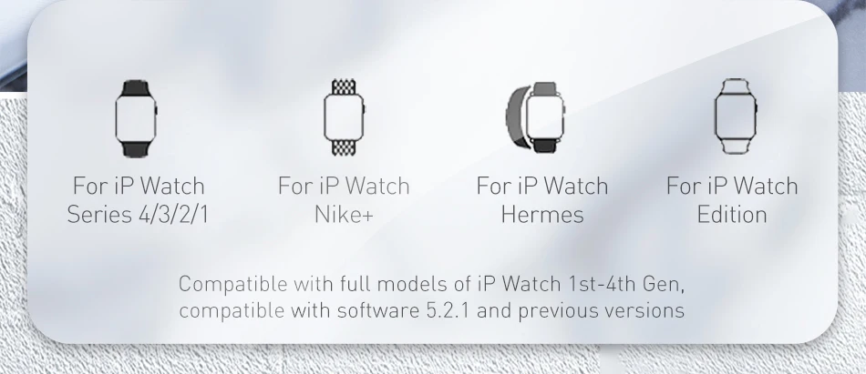 Магнитное Беспроводное зарядное устройство qi для apple watch series 4 3 2 1 портативное зарядное устройство usb быстрая Беспроводная зарядная подставка для apple watch 4