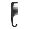 Brainbow 1pc Plastic Hair Brush Wide Tooth Comb with Hanger Anti-Static Large Wide Comb for Straight Wavy Hair Care Styling Tool 5
