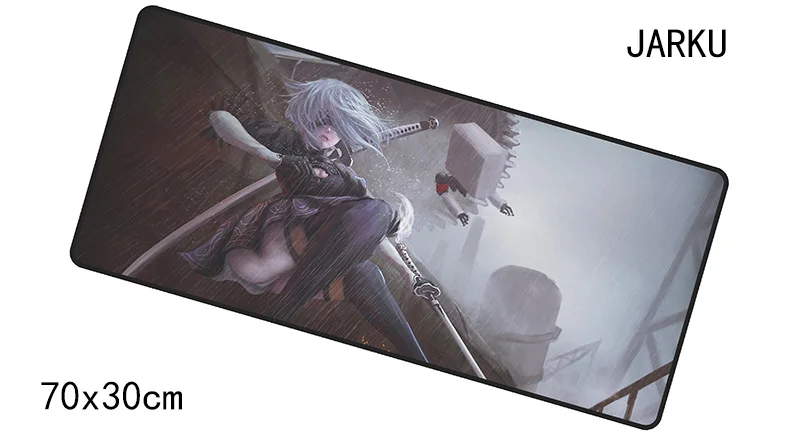 NieR Automata padmouse 700x300x2 мм игровой коврик для мыши геймер Коврик для мыши популярный коврик для мыши Клавиатура компьютерный коврик для мыши для ноутбука игровые коврики - Цвет: Size 700x300x2mm