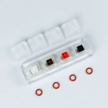 

Kailh BOX Switch Tester 1X4 Transparent keycap white brown black red comfortable section