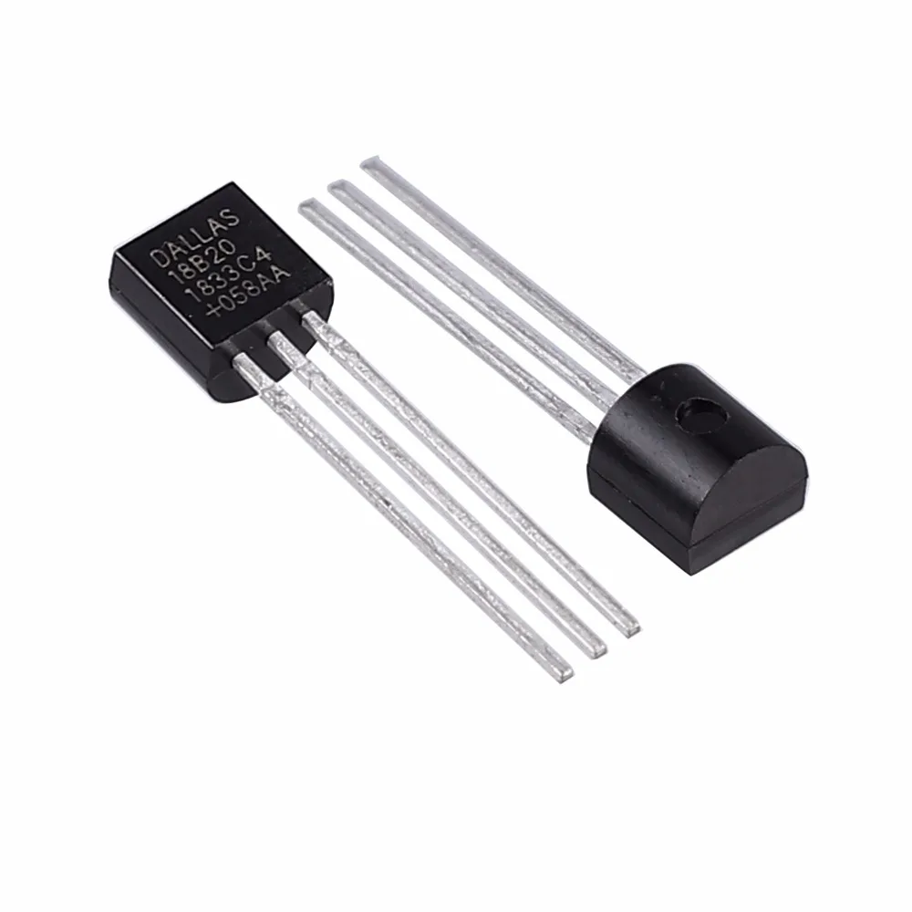AUTOUTLET 10 шт для DS18B20 Температура Сенсор цифровой термометр датчик температуры 1-проводной TO-92