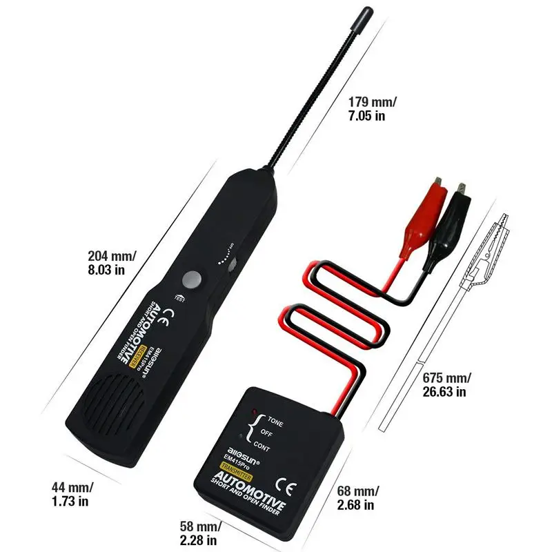 

Automotive Cable Wire Tracker / Short & Open Circuit Finder and Tracer / Tester / Detector , Car Repair Tool