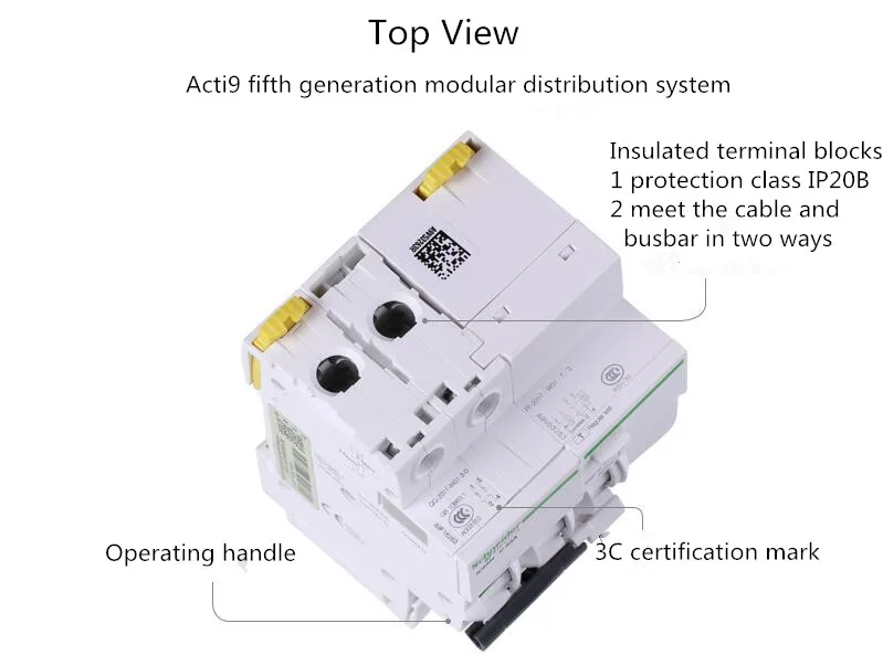Schneider автоматический выключатель пятое поколение A9IC65 защита от утечки 3P40A аксессуары для утечки