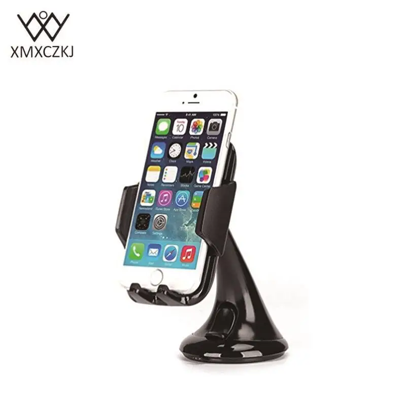  XMXCZKJ Universal Mobile Phone Stand Car Windshield Mount Phone Holder 360 Adjustable For iPhone Sa