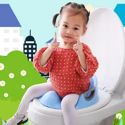 Детский туалет горшки детские горшок безопасное сиденье для девочек мальчик кроссовки удобный портативный Туалет кольцо простой Детский