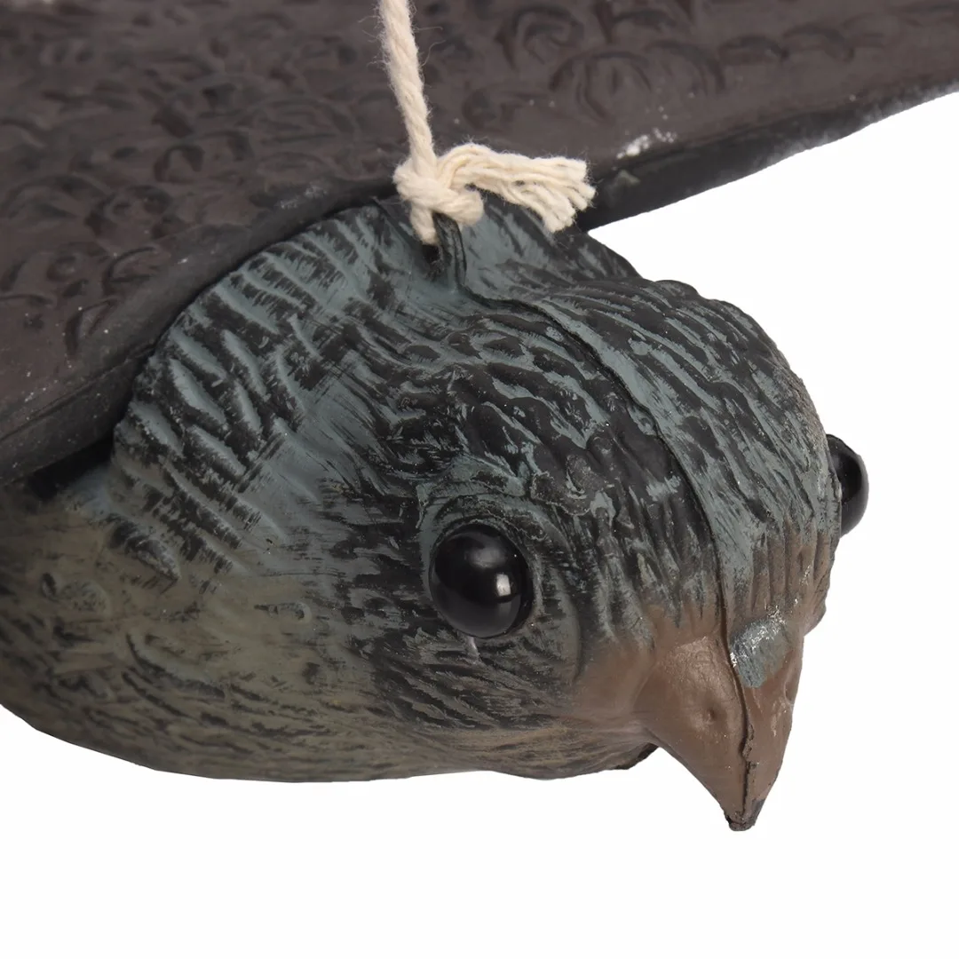 JX-LCLYL Garden Flying Bird Hawk Owl Decoy Weed Pest Control Repellent Scarer Scarecrow