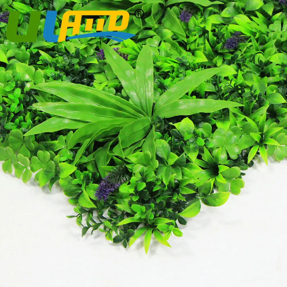 ULAND Artificial Privacy Fence Boxwood Hedge 1X1M Decorative Garden Fence Plants for Decoration Wedding Home Balcony Decoration 4