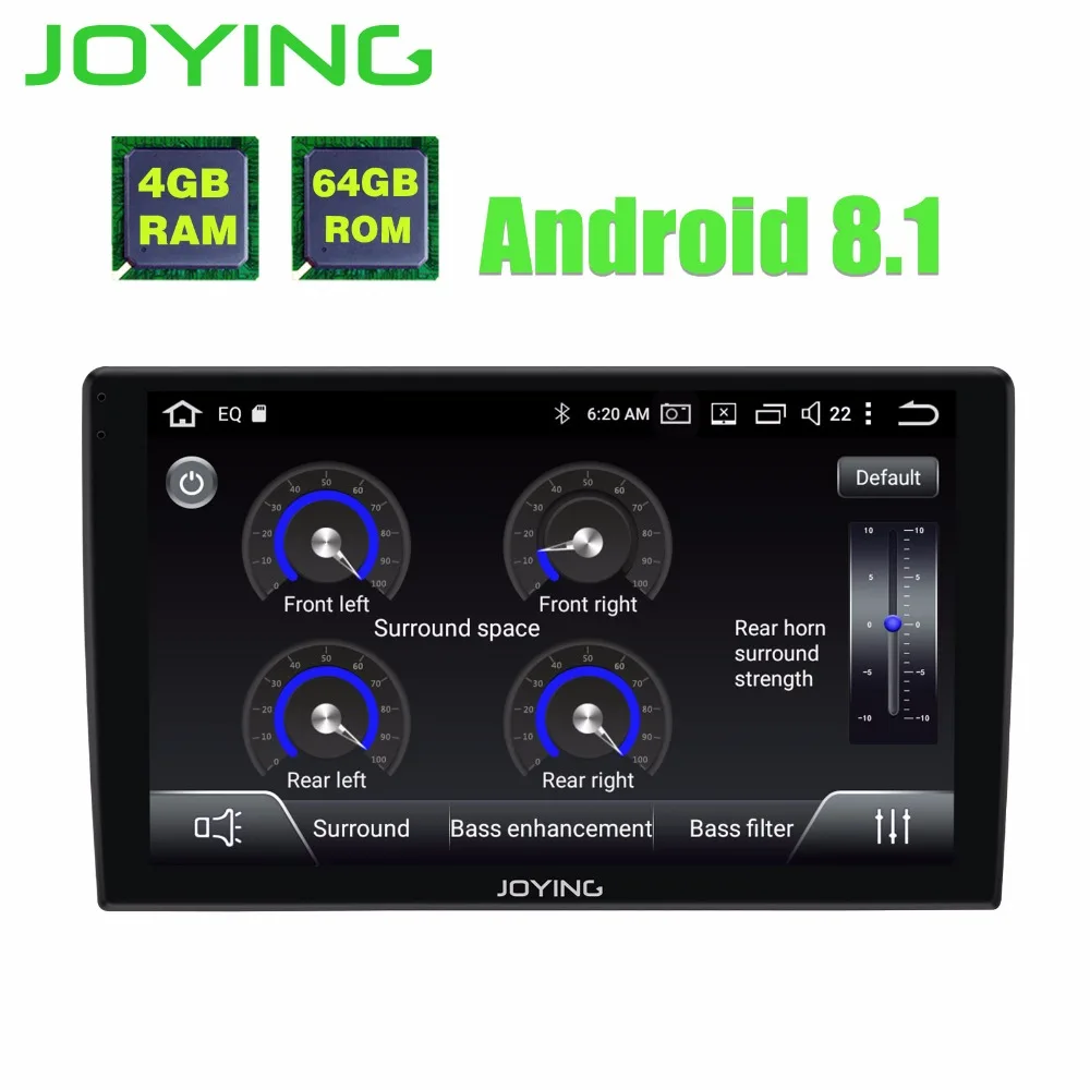 

9" New Product 4GB +64GB Octa Core 2.5D Curved Screen Android 8.1 Universal Car Radio Stereo Head Unit GPS Player Built-in DSP