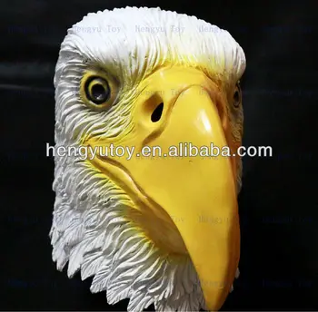 

2018 Realistic High Quality 3D Movie Eagle Christmas Luxury Movie Props Latex Mask For Men And Women Halloween Party Cosplay