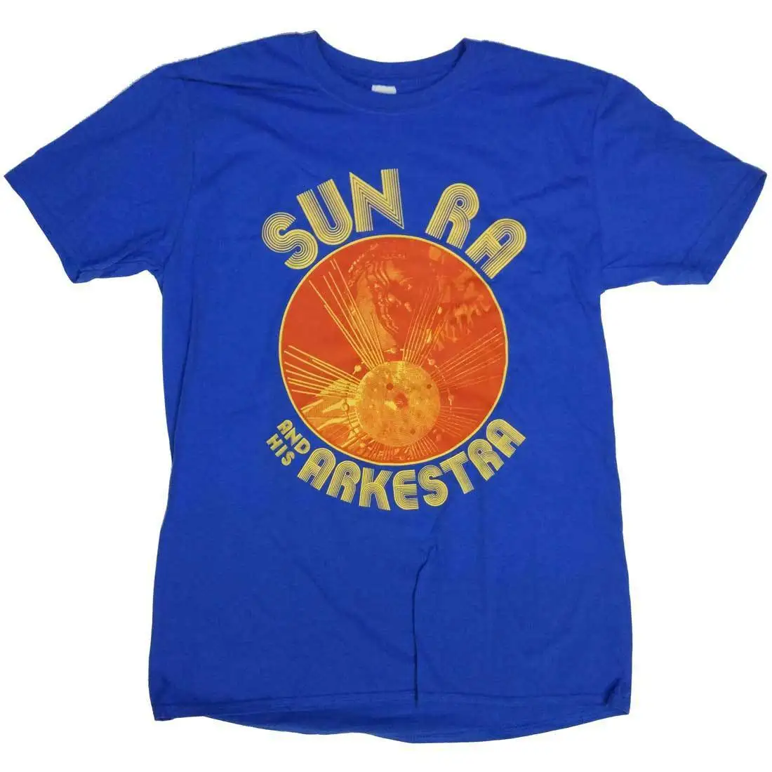 

Sun Ra T Shirt - Arkestra Blue 100% Official Old Skool Hooligans Jazz T shirt