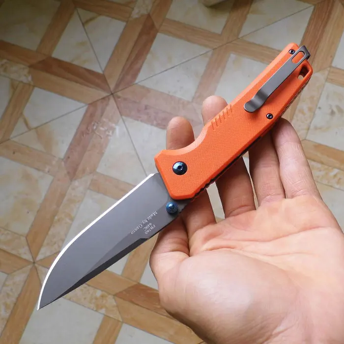 58-60HRC Ganzo FB7603 440C G10 or Carbon Fiber Handle Folding knife Survival Camping tool Pocket Knife tactical edc outdoor tool