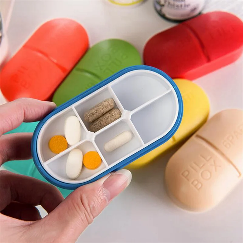 Fashion Medicinal Box Travel Emergency First Aid Kits Pills Container Family Travel Outdoors Sealed Box Medical Kit